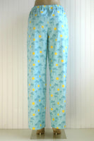 Women's Palm Tree Pajama Pants with Pockets