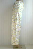 Women's Lemon Pajama Pants with Pockets