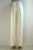 Women's Lemon Pajama Pants with Pockets