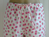 Women's Strawberries and Cherries Pajama Pants with Pockets