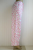 Women's Strawberries and Cherries Pajama Pants with Pockets