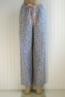 Women's Floral Pajama Pants with Pockets