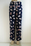 Women's Coffee Cup Pajama Pants with Pockets