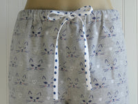 Women's Cat Pajama Pants with Pockets