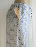 Women's Cat Pajama Pants with Pockets