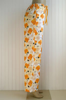 Women's Honeycomb & Bees Pajama Pants with Pockets