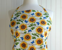 Sunflower and Butterfly Apron