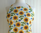 Sunflower and Butterfly Apron