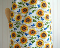 Sunflower and Butterfly Apron