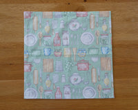 Retro Kitchen Napkin Set