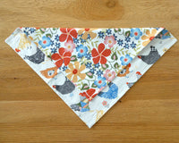 Chicken and Floral Napkin Set