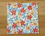 Chicken and Floral Napkin Set