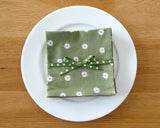 Daisy and Stripe Napkin Set
