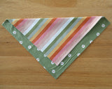 Daisy and Stripe Napkin Set
