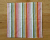 Daisy and Stripe Napkin Set