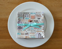 I Love Coffee Napkin Set