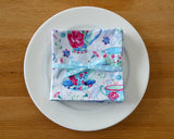 Floral Tea Cup Napkin Set