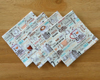 I Love Coffee Napkin Set