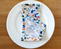 Watercolor Floral Napkin Set