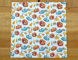 Fall Pumpkin Napkin Set