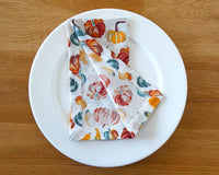 Fall Pumpkin Napkin Set