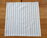 Sage Green Striped Napkin Set