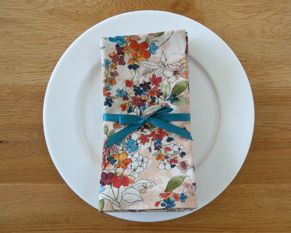Autumn Floral Napkin Set