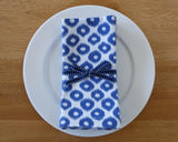 Blue Circles Napkin Set
