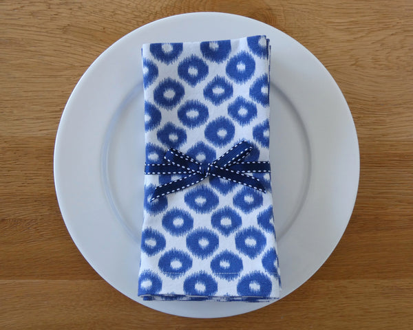 Blue Circles Napkin Set