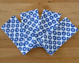Blue Circles Napkin Set