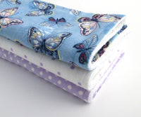 Butterfly Burp Cloth Set