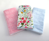 Floral Burp Cloth Set