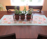 Retro Floral Table Runner