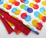Art Class Colors Stroller Blanket