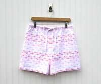 Women's Flamingo Pajama Shorts
