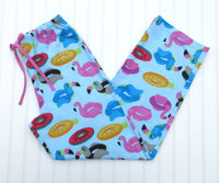 Women's Flamingo Floaties Pajama Pants
