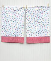 Alphabet and Numbers Pillowcase Set